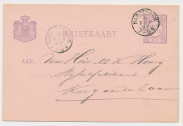 Kleinrondstempel Harderwijk 1887 - Unclassified