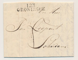 123 GRONINGUE - Schiedam 1811 - ...-1852 Vorläufer