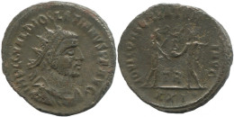 DIOCLETIAN EMPEROR ANTONINIANUS Ancient ROMAN Coin 3.7g/23mm #AB005.34.U.A - The Tetrarchy (284 AD Tot 307 AD)
