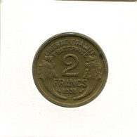 2 FRANCS 1938 FRANCIA FRANCE Moneda #AK690.E.A - 2 Francs