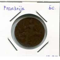 5 CENTIMES 1907 FRANKREICH FRANCE Französisch Münze #AM719.D.A - 5 Centimes
