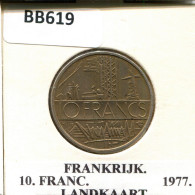 10 FRANCS 1977 FRANCIA FRANCE Moneda #BB619.E.A - 10 Francs