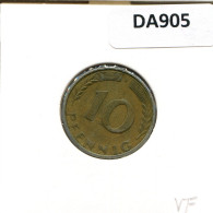 10 PFENNIG 1970 J WEST & UNIFIED GERMANY Coin #DA905.U.A - 10 Pfennig