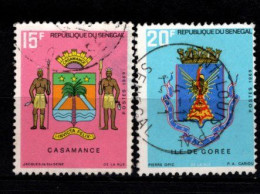 - SENEGAL - 1969 - YT N° 320 / 321 - Oblitérés - Armoiries - Senegal (1960-...)