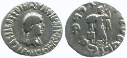 BAKTRIA APOLLODOTOS II SOTER PHILOPATOR MEGAS AR DRACHM 2.1g/18mm #AA338.40.U.A - Griechische Münzen