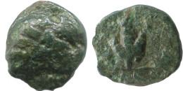GRAPE Antique GREC ANCIEN Pièce 0.7g/9mm #SAV1355.11.F.A - Griechische Münzen