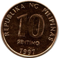10 CENTIMO 1997 PHILIPPINES UNC Pièce #M10051.F.A - Philippinen
