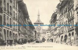 R631039 Bern. Obere Kramgasse Und Zeitglockenturm. Ernst Selhofer. No. 31 - Monde