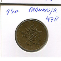 10 FRANCS 1978 FRANKREICH FRANCE Französisch Münze #AN438.D.A - 10 Francs