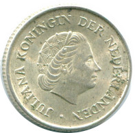 1/4 GULDEN 1965 ANTILLAS NEERLANDESAS PLATA Colonial Moneda #NL11290.4.E.A - Antilles Néerlandaises