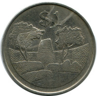 1 DOLLAR 1997 SIMBABWE ZIMBABWE Münze #AP970.D.A - Zimbabwe