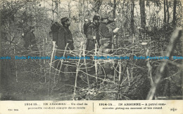 R630621 In Argonne. A Patrol Commander Giving Au Account Of His Round. E. Le Del - Monde