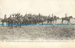 R630625 Guerre. Escadron Of Cuirassiers Before The Charge. LL. 20 - Monde