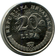 20 LIPA 1995 CROATIA Coin #AR930.U.A - Croatia