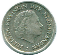1/10 GULDEN 1957 ANTILLAS NEERLANDESAS PLATA Colonial Moneda #NL12165.3.E.A - Nederlandse Antillen