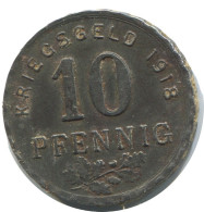 10 PFENNIG 1918 GERMANY Coin #AD589.9.U.A - 10 Pfennig
