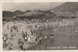 TI139  --  LUGANO  --  LIDO  --  BAGNO   --  SPIAGGIA  --  CARTE PHOTO  --  1933 - Lugano