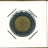 500 LIRE 1993 ITALY Coin BIMETALLIC #AR634.U.A - 500 Lire