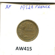 10 FRANCS 1952 B FRANKREICH FRANCE Französisch Münze #AW415.D.A - 10 Francs