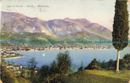 R631054 Salo. Lago Di Garda. Panorama. O. Onestinghel. G. Modiano. 1923 - Monde