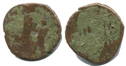 FLAVIUS JUSTINUS II HALF FOLLIS Ancient BYZANTINE Coin 11.6g/31mm #AB285.9.U.A - Bizantine