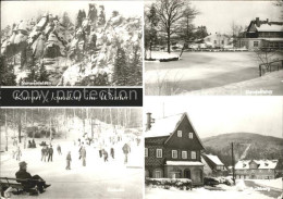 71913246 Jonsdorf Nonnenfelsen Gondelfahrt Eisbahn Buchberg Kurort Jonsdorf - Autres & Non Classés