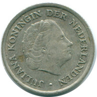 1/10 GULDEN 1966 NETHERLANDS ANTILLES SILVER Colonial Coin #NL12809.3.U.A - Antille Olandesi