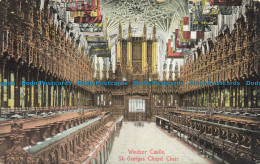 R630633 Windsor Castle. St. Georges Chapel Choir. Ernest Marshall Series - Monde