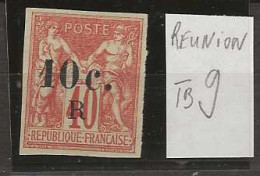 1885 MNH Réunion Yvert 9 Postfris** - Unused Stamps