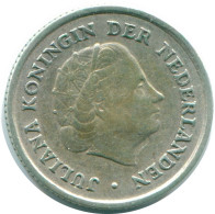 1/10 GULDEN 1962 ANTILLAS NEERLANDESAS PLATA Colonial Moneda #NL12395.3.E.A - Netherlands Antilles