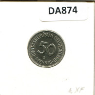 50 PFENNIG 1981 G BRD DEUTSCHLAND Münze GERMANY #DA874.D.A - 50 Pfennig