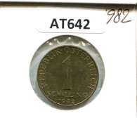 1 SCHILLING 1982 AUSTRIA Moneda #AT642.E.A - Austria