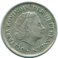 1/10 GULDEN 1966 NIEDERLÄNDISCHE ANTILLEN SILBER Koloniale Münze #NL12823.3.D.A - Antille Olandesi