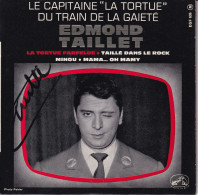 EDMOND TAILLET (AVEC DEDICACE)  - FR EP - LA TORTUE FARFELUE + 3 - Otros - Canción Francesa