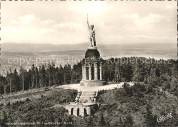 71913203 Detmold Hermannsdenkmal Fliegeraufnahme Detmold - Detmold