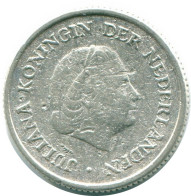 1/4 GULDEN 1956 ANTILLAS NEERLANDESAS PLATA Colonial Moneda #NL10917.4.E.A - Antille Olandesi
