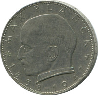 2 DM 1957 J M.Planck BRD ALEMANIA Moneda GERMANY #DE10340.5.E.A - 2 Marcos