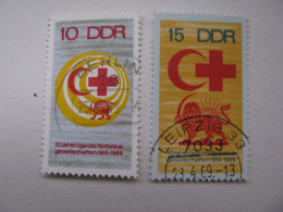 DDR  1466 - 1467   O - Used Stamps