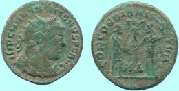 MAXIMIANUS HERACLEA Mint AD 295-296 JUPITER & VICTORY 3.0g/20mm #ANC13058.17.E.A - La Tetrarchía Y Constantino I El Magno (284 / 307)