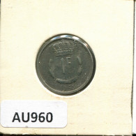 1 FRANC 1956 LUXEMBOURG Pièce #AU960.F.A - Luxemburg