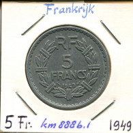 5 FRANCS 1949 FRANCE French Coin #AM372.U.A - 5 Francs