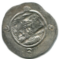 SASSANIAN HORMIZD IV Silver Drachm Mitch-ACW.1073-1099 #AH198.45.E.A - Orientalische Münzen