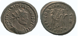 DIOCLETIAN ANTONINIANUS Eraclea Δ/xxi AD284 3.9g/22mm #NNN1969.18.D.A - La Tetrarchía Y Constantino I El Magno (284 / 307)