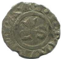 CRUSADER CROSS Authentic Original MEDIEVAL EUROPEAN Coin 0.8g/18mm #AC246.8.U.A - Andere - Europa
