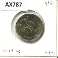 50 PAISE 1976 INDIEN INDIA Münze #AX787.D.A - India