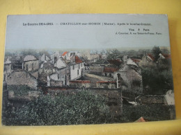 51 8086 LOT DE 4 CPA DIFFERENTES SUR LA COMMUNE DE CHATILLON SUR MARNE DANS LA MARNE - Châtillon-sur-Marne