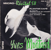 YVES MONTAND - FR EP MICRO RECITAL 58 - MARIE VISON + 3 - Otros - Canción Francesa