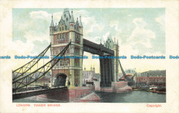 R631127 London. Tower Bridge. Postcard - Sonstige & Ohne Zuordnung