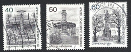 Berlin, 1980, Mi.-Nr. 634-636, Gestempelt - Gebraucht