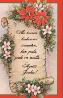 Neujahr Weihnachten Vintage Ansichtskarte Postkarte CPSM #PAV336.A - Nouvel An